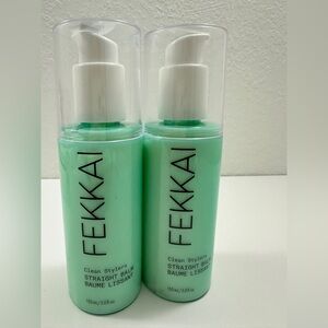 Fekkai 2 pack of Clean Stylers Straight Balm 5 oz each New $60 retail